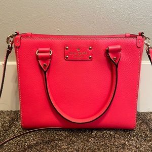 Kate Spade Quinn Wellesley Pink Purse